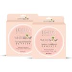 Lotus Herbals Whiteglow Flawless Complexion Compact - Caramel C3 | Matte Look | SPF 25 | Anti Pollution | 10g - Pack of 2