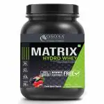 OSOAA Whey Matrix Hydro Whey 2Kg | 24g Protein Tri-blend | Sugar Free| For Men, Women (Fresh Berry)