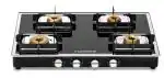 Sunshine TenX MS 4 Burner Gas Stove Manual Ignition | Gas Stove For Kitchen