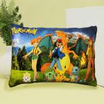 JUZZII Velvet Pokemon Cushion Pillow for Home Decor Size Inch - 12x16