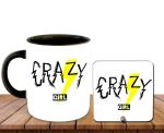 Whats Your Kick Funny Quotes Theme Crazy Girl Quotes Design Printed Black Ceramic Coffee and Tea Mug With Desky 325 ML