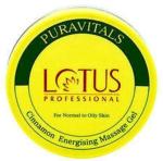 Lotus Professional Cinnamon Energising Massage Gel All Skin Type for Nursing and Gentle Care Skin 300 g