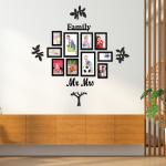 RANDOM Photo Frame Set for Wall | 10 Photo frames for Walls Decoration, Photo Album, Frame for wall Decoration | Wall Decor, Home Decor Items - Set of 10 (6