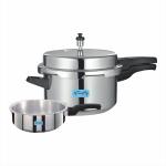 Rally Eco Chef Aluminium Pressure Cooker Combo 5 Ltr