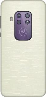 SRG INFOTECH Motorola One Zoom Mobile Skin (White)
