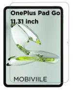 MOBIVIILE Tempered Glass Guard Screen Protector for OnePlus Pad Go 11.35 inch (Pack of 1)