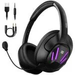 EKSA E3 Wired Gaming Headset (Black, Over the Ear)