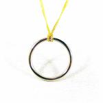 Wizerdy Chain and Ring Knot Magic (Steel Ring, Metal Chain) / Chain & Ring Magic Trick