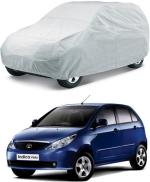CARNEST Car Cover For Tata Indica Vista (Without Mirror Pockets) (Silver, For 2008, 2009, 2006, 2007, 2013, 2005, 2014, 2015, 2012, 2011, 2010, 2016, 2017 Models)