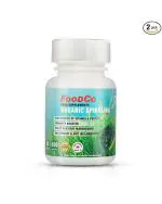 Foodco Organic Spirulina 60 Capsules (Pack of 1)