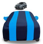 Mockhe Car Cover Compatible with Etios Liva with Mirror Pockets, Triple Stitched, Navy, Blue, Water Resistant Car Body Cover