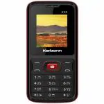 Karbonn KX5 Dual SIM Black Red Feature Phone