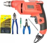 Mass Pro 10mm Powerful Machine With 5 Items Attachments & Bits, Power & Hand Tool Kit