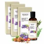 Richfeel Oil For Hair Loss infused with Rosemary, Lavender & Grapeseed Oil | For Hair Fall Control and Hair Growth | 100 ml (Pack of 3)