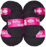 M.G Enterprise yarn, Baby wool tres Dark Cream Pack of 6 pc 25 gm each