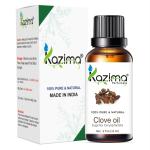 KAZIMA Clove Essential Oil Natural Oil For Skin Care and Hair Care, 15 ml