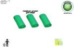 ALXIND GREEN 19x21 pack of 3 (90 BAGS.) 100% oxo biodegradable Garbage Bags . Medium 13 L Garbage Bag (90Bag )