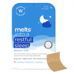 Wellbeing Nutrition Melts All Natural Restful Sleep Supplement 30 Oral Strips