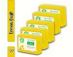 Ayurdaily Natural Lemon Bath Soap, 625 G (Pack Of 5)