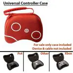 StealODeal Red Shock Proof Pouch For Ps4 Xbox