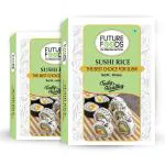 Future Foods Premium Japanese Sushi Rice | Short Grain | Healthy & Rich in Iodine | Sugar Free & Gluten Free | Cholesterol & Fat Free | Supports Digestion | Helps Boost Immune System | 450g(Pack of 2)