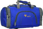 FEDRA Blue Polyester Strolley Duffel Bag - 45 L