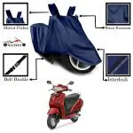 Kedit Honda Activa 6G Motorcycle Bike Scooty Cover Navy Blue Colour Water Resistant - UV Protection & Dust Proof Imported Fabric Quality,Sun Protection,Weather Bike - Scooty Two Wheeler Body CoverHonda Activa 6G