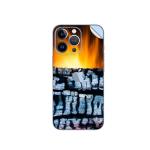 GADGETSWRAP Printed Vinyl Skin Sticker for Apple iPhone 13 Pro Max - views from the fireplace.jpg