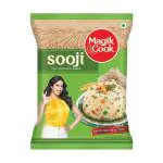 Magik Cook Sooji (Semolina) Premium Quality 100% Refined Rawa (Pack of 500 Gram)
