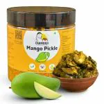 Farm Didi Mango Pickle Low Oil Tangy and Salty - 380 g