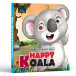 BOOKFORD Happy Koala Animal Shaped Story Board Book - Engaging And Educational Stories For Kids 3 To 8 Years. [Board Book] BookFord Publications