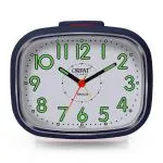 Ajanta Orpat Time Piece Beep Alarm Clock with 4 Minutes Snooze & Light Facility (Small_135X120X80 mm) (Blue)(TB_667_Blue)