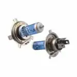 Deutsche HALOGEN BULB H4 12V-60/55W Super White (P43t) Two Wheelers | Lights, Bulbs | Stable Light Output | Superior Brightness | Work on Both AC and DC | 400 Hours of Lifetime | Bike parts