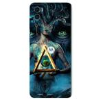 TOPPINGS printed Matte Finish Vinyl mobile back skin (This is Not Back CASE/COVER) for Motorola Moto E32 (India) Design E06 -MT