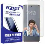 eZell REALME 11 PRO 5G Curved UV Tempered Glass by Ctel, Ultra-thin Full 3D Curved Edge Tempered Glass for REALME 11 PRO+ 5G Touch Responsive and Fingerprint unlock (Transparent)