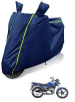 Mockhe 100% Waterproof Bike Cover for TVS Star City Plus Coated, Dustproof UV Protection Custom Fit bike cover-(Blue)