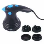 JSB HF138 Body Massager for Pain Relief in Neck, Back, Leg & Foot Oscillatory with Heat, Black