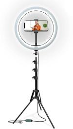 Webilla 10 Inch Selfie Led Ring Light With Tripod Stand 7 Feet Phone Holder Stand