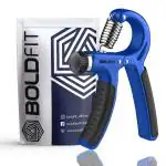 BOLDFIT Hand Grip Band For Gym Strengthener Hand Gripper Men Forearm Exercise Handgrip Hand Grip