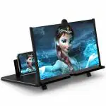 EPHEMERAL Screen Magnifier 20 for Smartphone Mobile Phone 3D HD Magnifier Screen Expanders for Movies, Videos, and Gaming Foldable Phone Stand with Screen Amplifier20