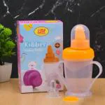 BUYER BROSS Plastic Sippy Cup with Soft Silicone Spout BPA Free | Baby Feeding Bottles | Yellow