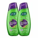 Joy Skin Purifying Shower Gel Body Wash 250ml X 2 | Green Tea For Deep Cleansing - Paraben & Soap Free | 500ML