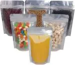 lapeta-High-Quality Silver Aluminum Foil Pouches - 7 x 9 inch ( pack of 50 )