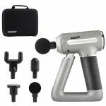 beatXP Bolt Elite Deep Tissue Massage Gun | Glossy Silver |