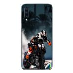 GADGETSWRAP Printed Vinyl Skin Sticker for Samsung Galaxy A70 - Smoke Drift