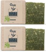 Agile Wellness Neem Handmade Soap 240 g (Pack of 2)