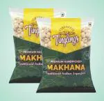 Tinglings Premium Plain Makhana | Fox Nuts | Gorgon Nuts | Healthy Snacks | Indian Super Food | Gluten Free | Pack of 2 x 110 grams each