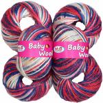 M.G Enterprise Wool Yarn, Premium Mustang Pack of 8 pc 25 gm each