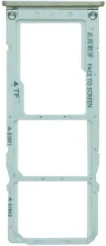 PURPLESAVVY Gold Plastic, Steel Sim Card Tray For Xiaomi Mi A2 Lite, Redmi 6 Pro