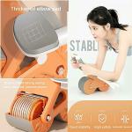 Tinsrom Automatic Rebound Abdominal Wheel, 4d Ab Roller With Elbow Support, Ab Wheel Roller With Knee Mat, 2 In 1 Ab Roller Wheel & Plank Trainer For Core Strength Training Home Gym Fitness